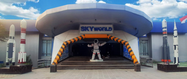 The Skyworld building in Jakarta.